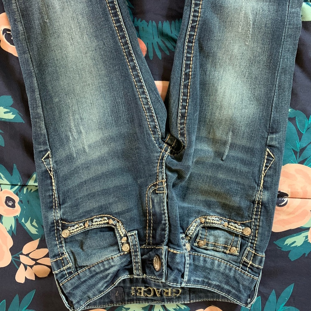 Grace boot cut sz 7 youth girls